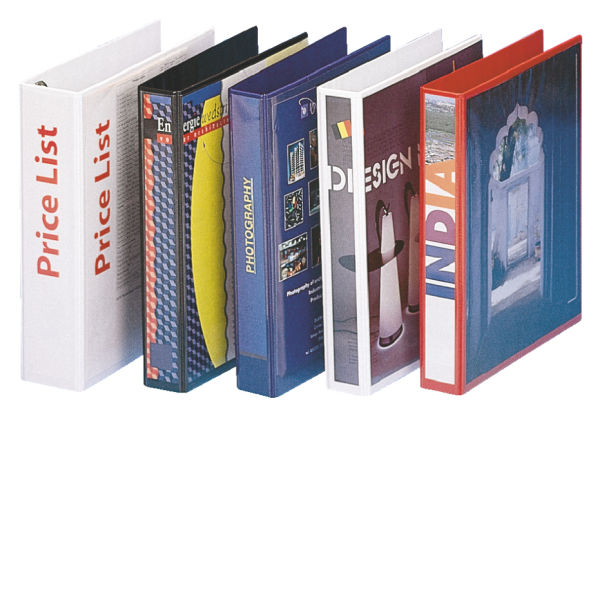 Esselte Präsentationsringbücher 4-Ringe weiß 3,8 cm DIN A4, 10 St.