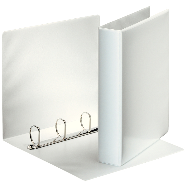 Esselte Präsentationsringbücher 4-Ringe weiß 6,2 cm DIN A4, 10 St.