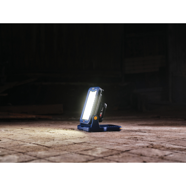 Rapid BWL2400 LED Akku-Baustrahler blau, schwarz