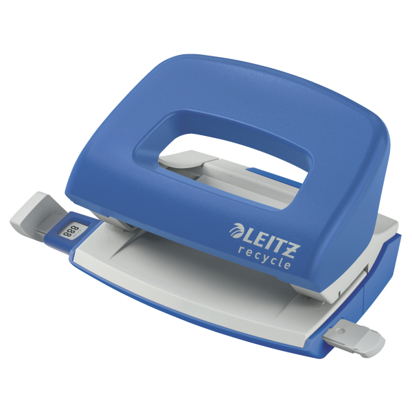 LEITZ Locher Recycle Mini blau, 1 St.