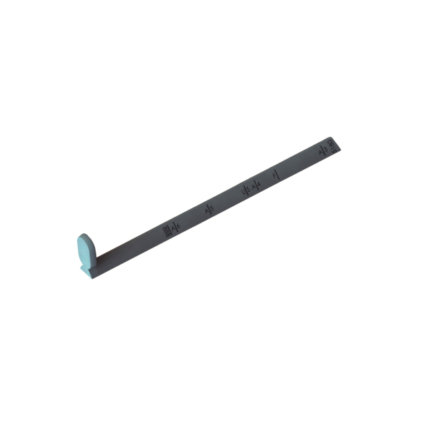 LEITZ Anschlagschiene 5172 für Locher, 1 St.