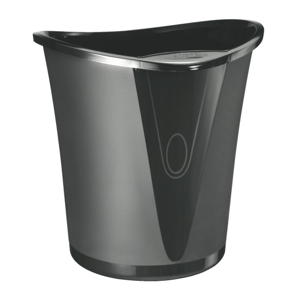 LEITZ Allura Papierkorb 18,0 l schwarz, 1 St.