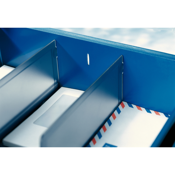 LEITZ Briefablage Sorty A4 quer grau DIN A4, 1 St.