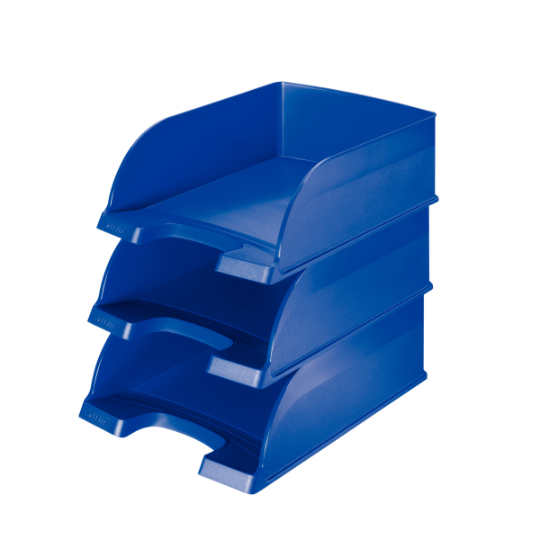 LEITZ Briefablage Jumbo blau DIN A4, 1 St.
