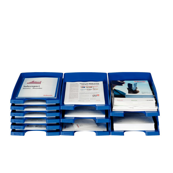 LEITZ Briefablage Jumbo grau DIN A4, 1 St.