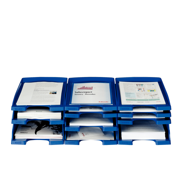 LEITZ Briefablage Plus frost DIN A4, 1 St.