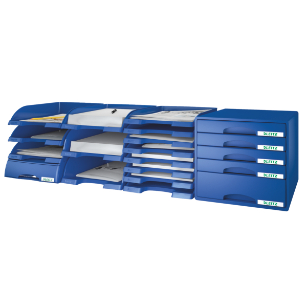 LEITZ Briefablage Plus frost DIN A4, 1 St.