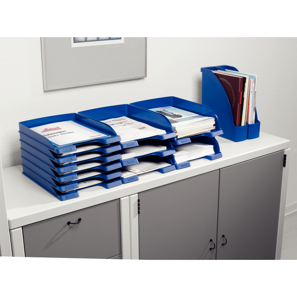 LEITZ Briefablage Plus blau DIN A4, 1 St.