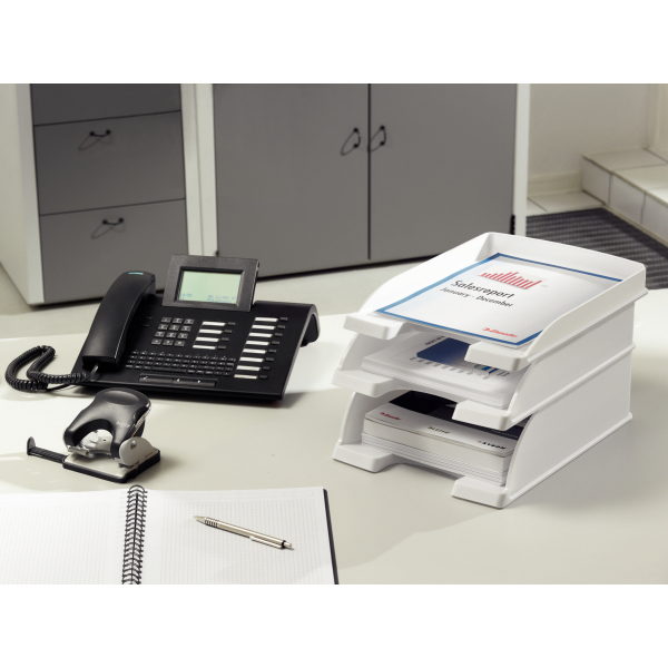 LEITZ Briefablage Plus schwarz DIN A4, 1 St.