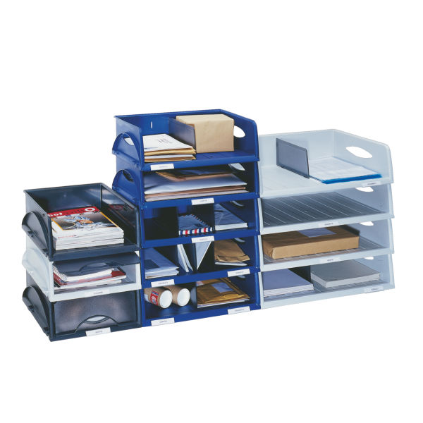 LEITZ Trennwand für Briefablagen Sorty transparent, 2 St.