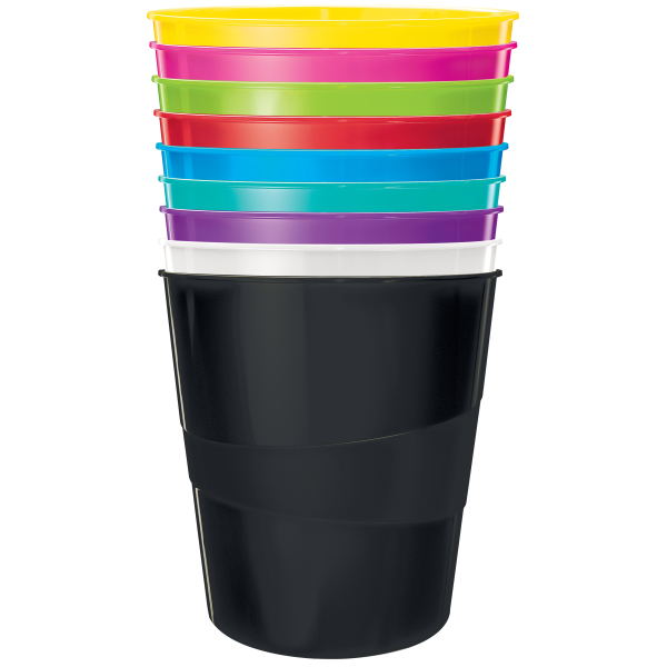 LEITZ 5278 Papierkorb 15,0 l eisblau metallic, 1 St.
