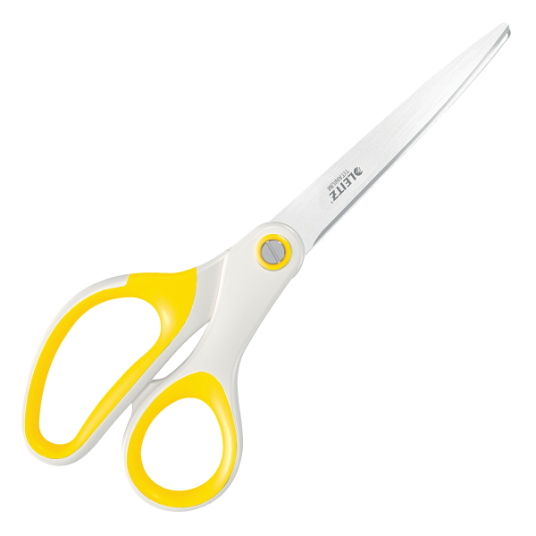LEITZ Papierschere WOW Titan gelb 20,5 cm