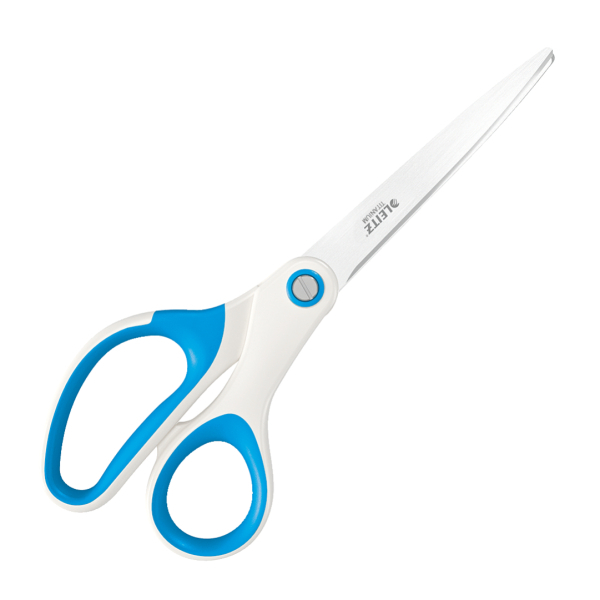 LEITZ Papierschere WOW Titan blau-metallic 20,5 cm