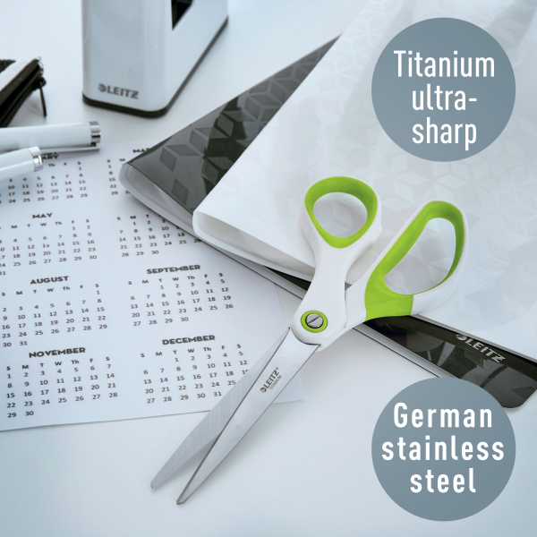 LEITZ Papierschere WOW Titan grün 20,5 cm