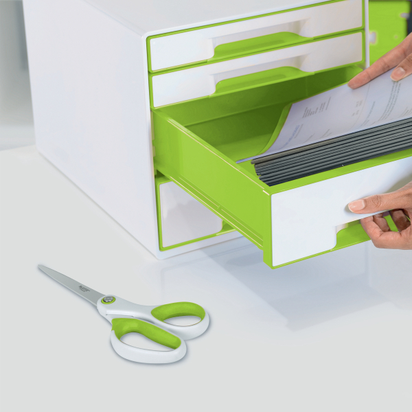 LEITZ Papierschere WOW Titan grün 20,5 cm