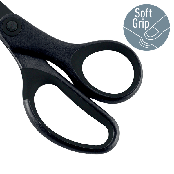 LEITZ Antihaftschere Titanium schwarz 18,0 cm