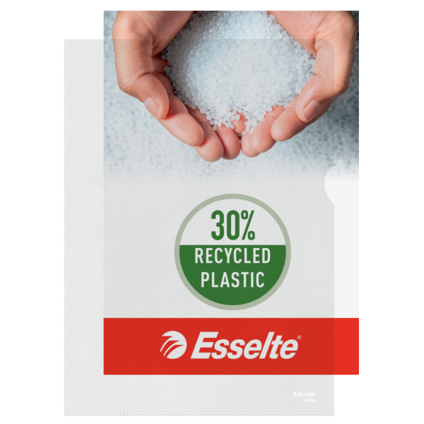 Esselte Sichthüllen DIN A4 transparent genarbt 0,11 mm, 100 St.