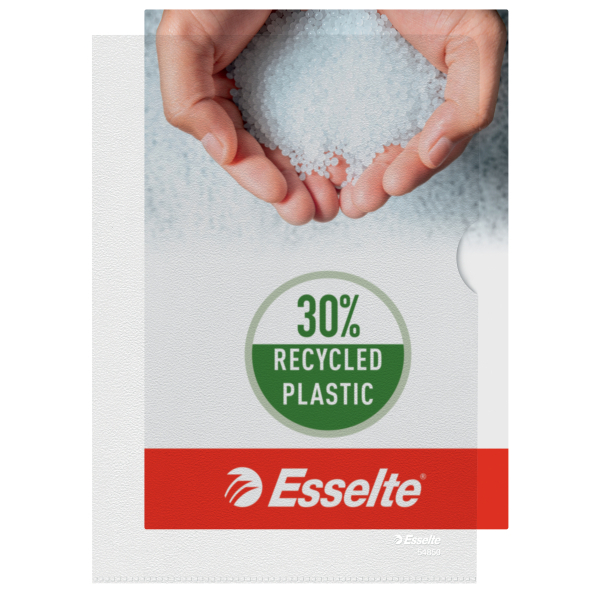 Esselte Sichthüllen Standard Plus 54850 DIN A5 transparent genarbt 0,12 mm, 100 St.