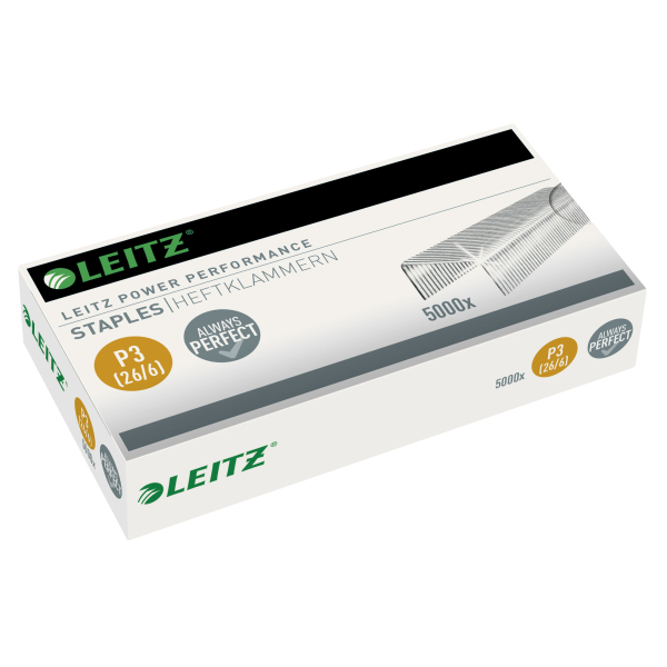 LEITZ Heftklammern 5572 26/6, 5.000 St.
