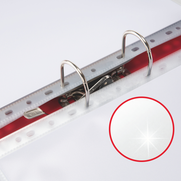Esselte Prospekthüllen Standard DIN A4 transparent glasklar 0,05 mm, 100 St.