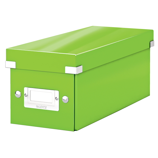 LEITZ CD-/DVD-Box Click & Store grün, 1 St.