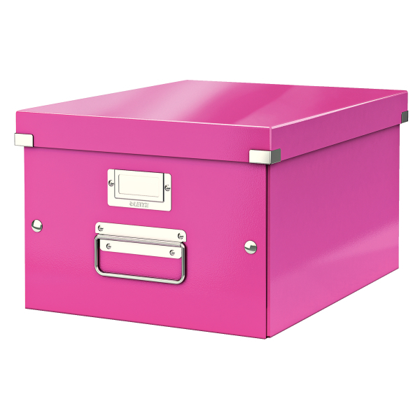 LEITZ Click & Store Aufbewahrungsbox 16,7 l pink 28,1 x 36,9 x 20,0 cm, 1 St.