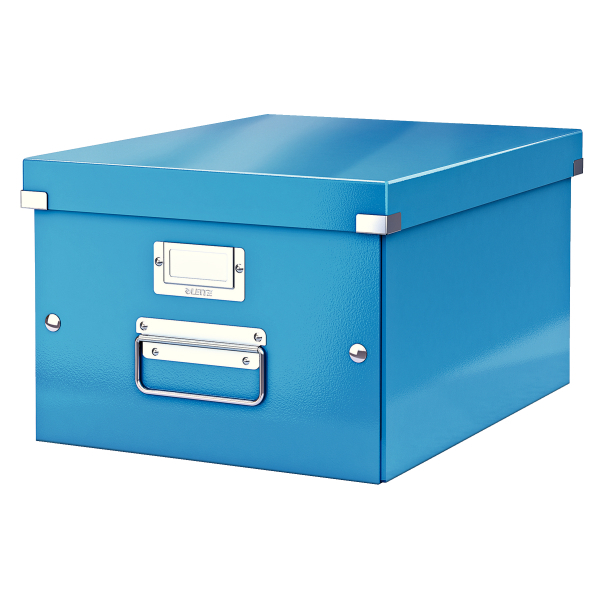 LEITZ Click & Store Aufbewahrungsbox 16,7 l blau 28,1 x 36,9 x 20,0 cm, 1 St.