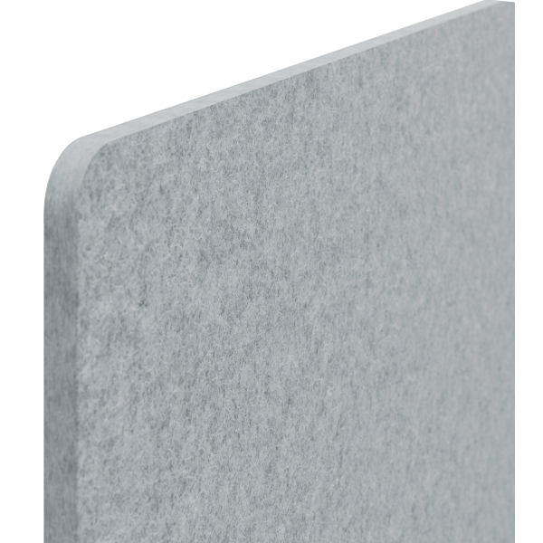 LEITZ Tischtrennwand 61230085, hellgrau 80,0 x 70,0 cm, 1 St.