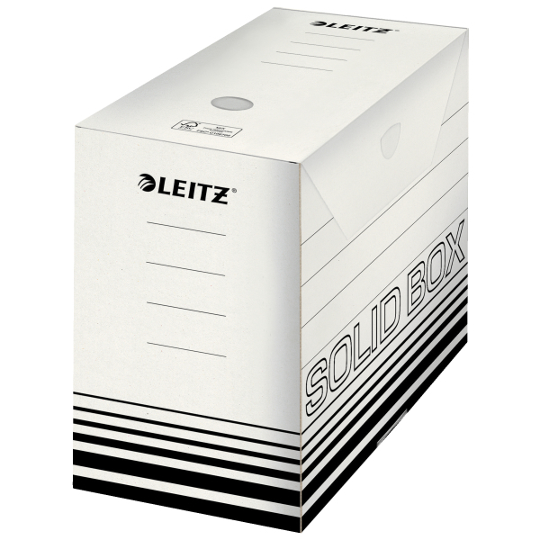 LEITZ Archivboxen Solid weiß 15,0 x 33,0 x 25,7 cm, 10 Pack