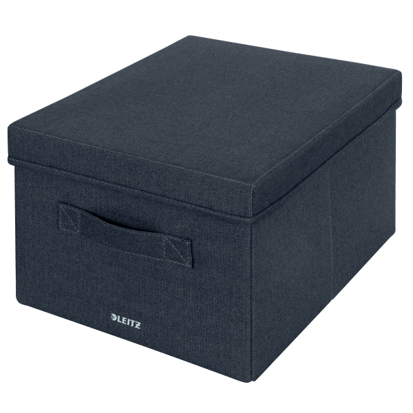 LEITZ Aufbewahrungsboxen grau 28,5 x 38,0 x 20,3 cm, 2 St.