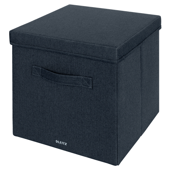 LEITZ Aufbewahrungsboxen grau 33,0 x 38,0 x 32,5 cm, 2 St.