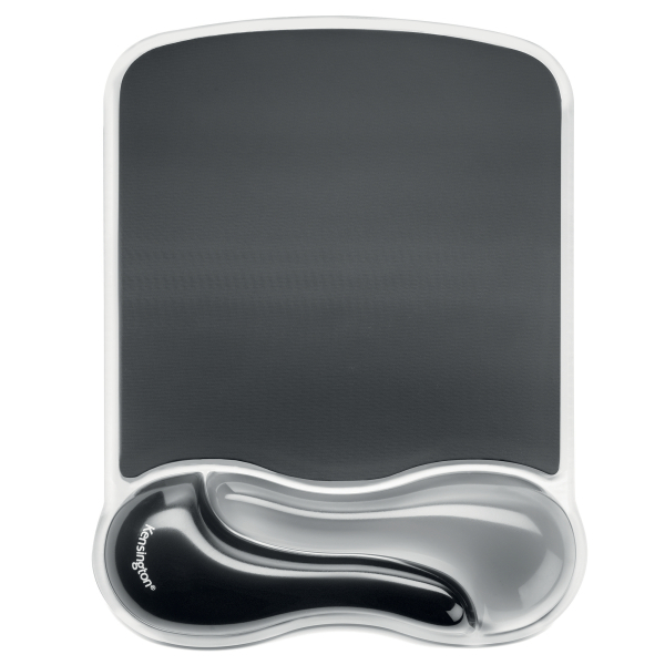 Kensington Mousepad mit Handgelenkauflage Duo Gel schwarz, grau