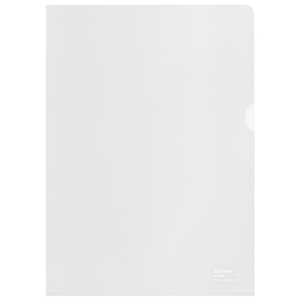 Esselte Sichthüllen DIN A4 transparent genarbt 0,10 mm, 100 St.