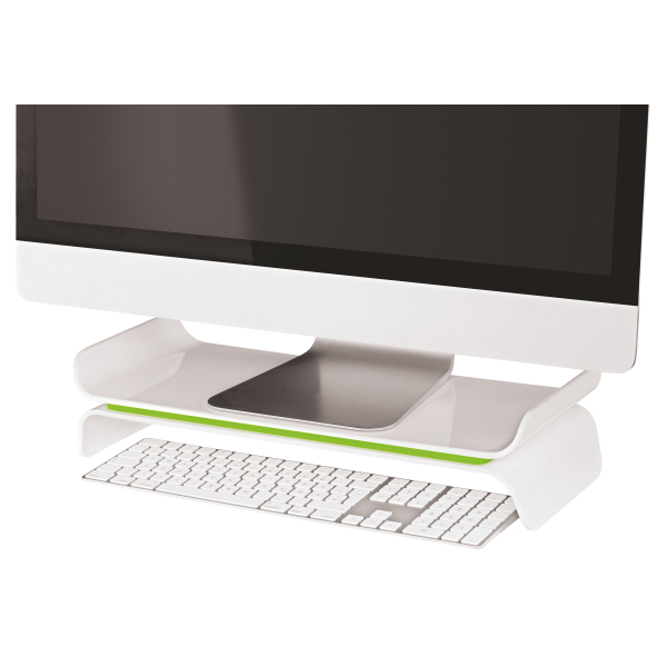 LEITZ Monitorständer Ergo WOW weiß, grün