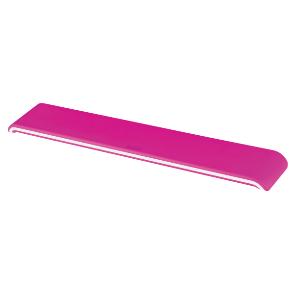 LEITZ Tastatur-Handballenauflage Ergo WOW pink, weiß