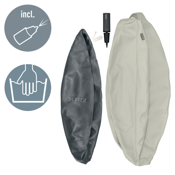LEITZ Ergo Active Sitzball hellgrau 55,0 cm