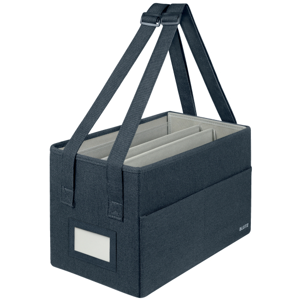 LEITZ Desk Sharing Tasche kompakt 65760089 Stoff samtgrau