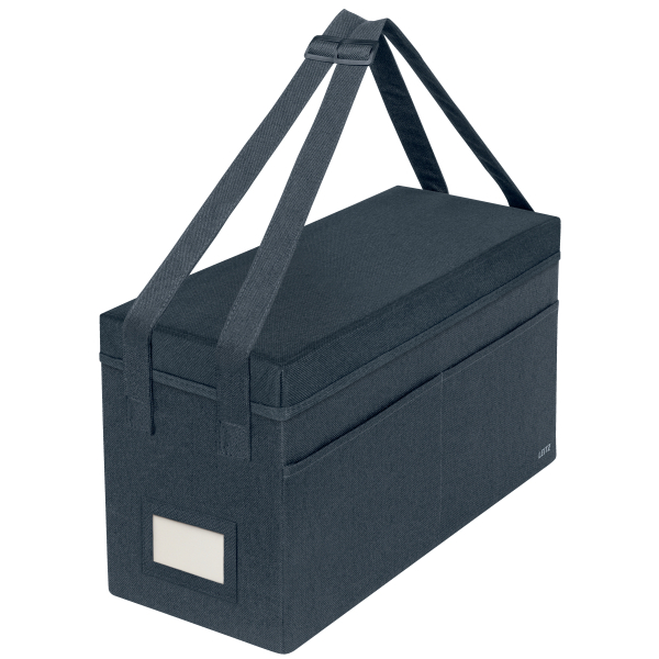 LEITZ Desk Sharing Tasche mit Deckel 67230089 Stoff grau