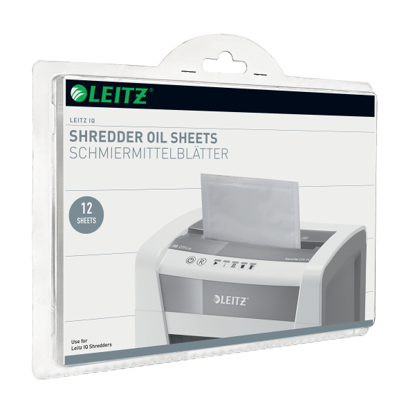 LEITZ Aktenvernichter-Ölblätter IQ