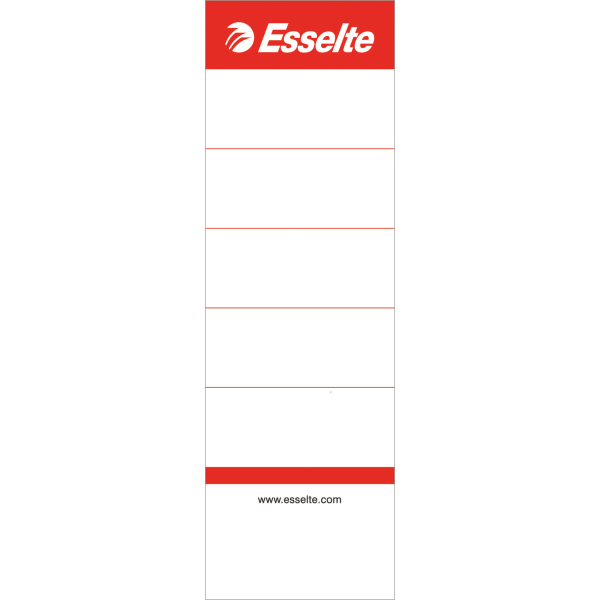 Esselte Einsteck-Rückenschilder No.1 POWER weiß für 7,5 cm Rückenbreite, 10 St.