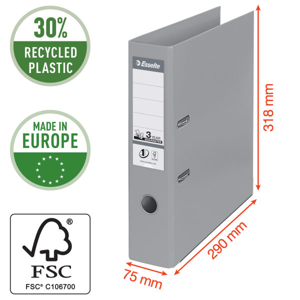 Esselte No.1 POWER Ordner mint Kunststoff 7,5 cm DIN A4, 1 St.