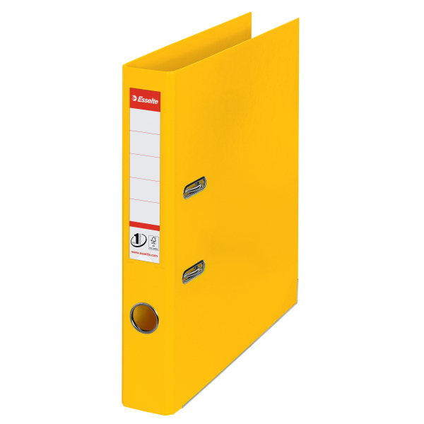 Esselte No.1 POWER Ordner gelb Kunststoff 5,0 cm DIN A4, 1 St.