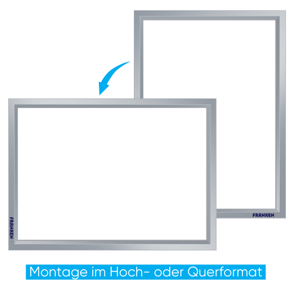 FRANKEN Klapprahmen ECO silber 32,0 x 44,5 cm, 1 St.