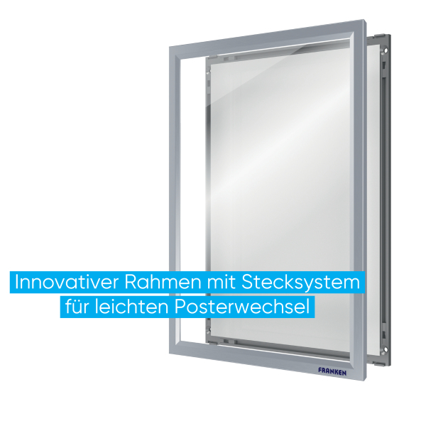 FRANKEN Klapprahmen ECO silber 32,0 x 44,5 cm, 1 St.