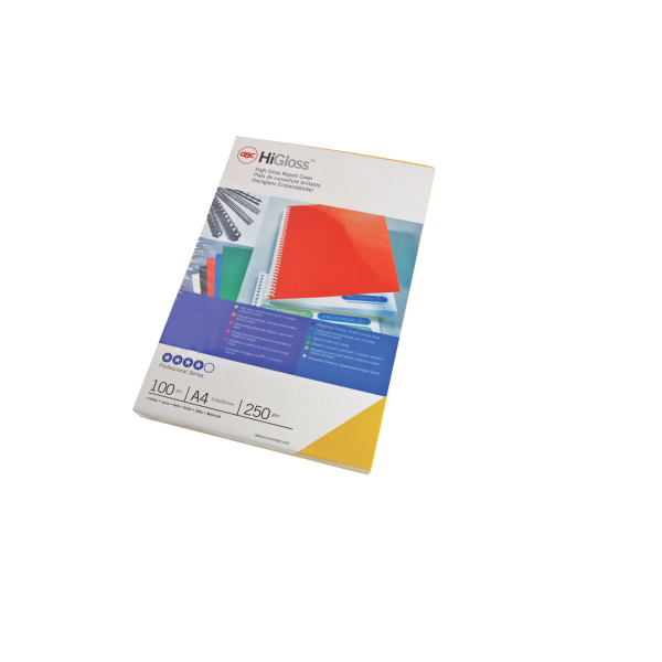 GBC Rückwände für Bindemappen weiß, DIN A4 250 g/qm, 100 St.