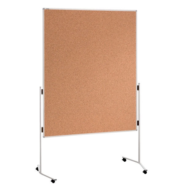 FRANKEN Moderationswand ECO 120,0 x 150,0 cm braun