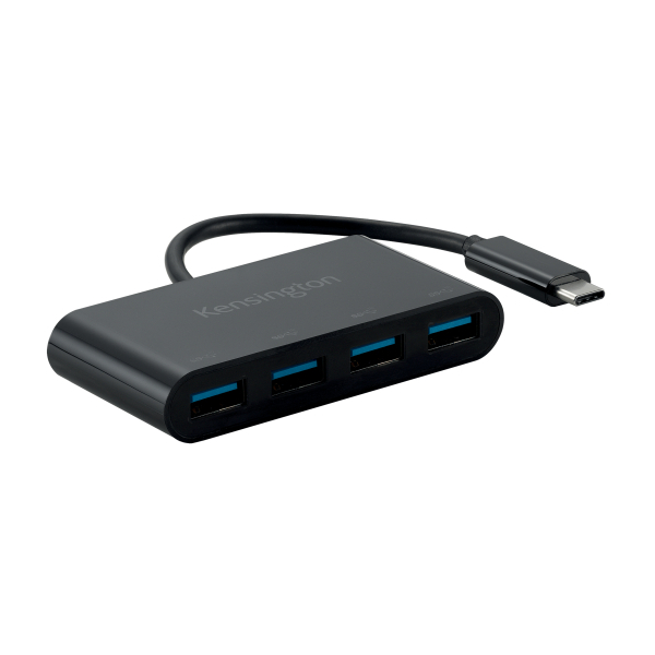 Kensington USB-Hub CH12004 4-fach schwarz