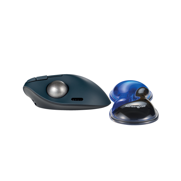 Kensington Handballenauflage Slim Duo Gel für Maus blau