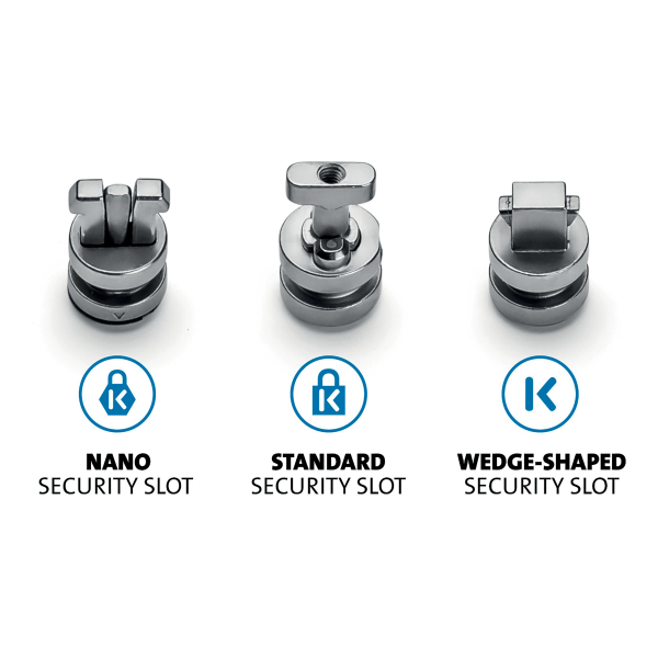 Kensington ClickSafe Universelles Anker-Set für Notebookschloss