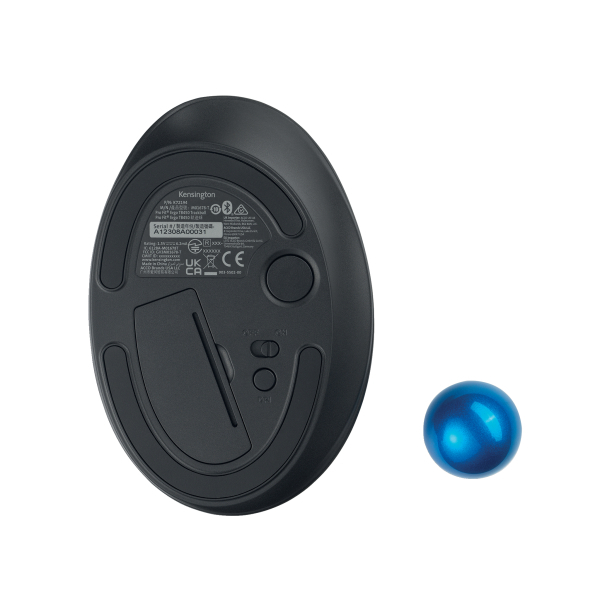 Kensington Pro Fit® Ergo TB450 Trackball kabellos blau, schwarz
